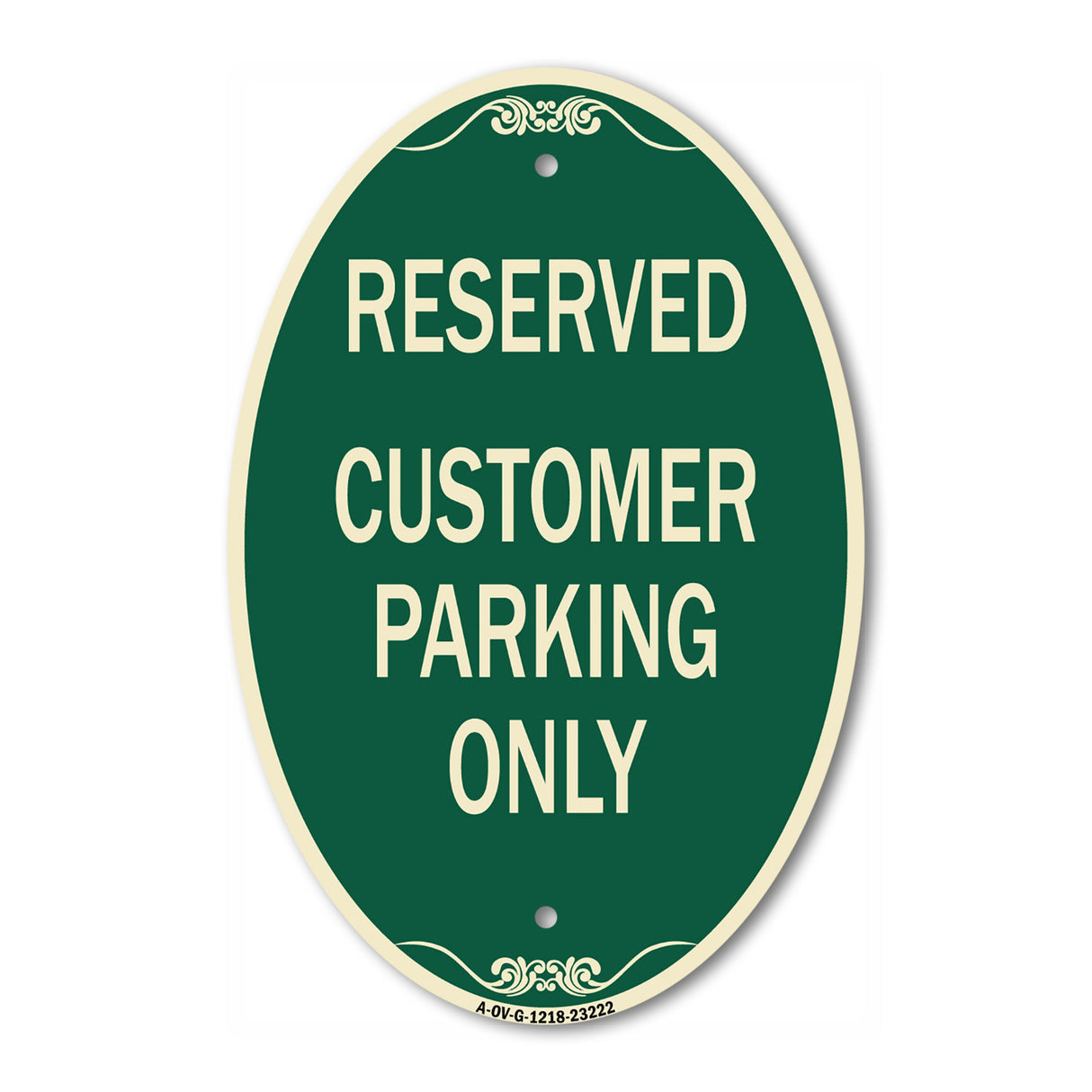 Reserved - Customer Parking Only