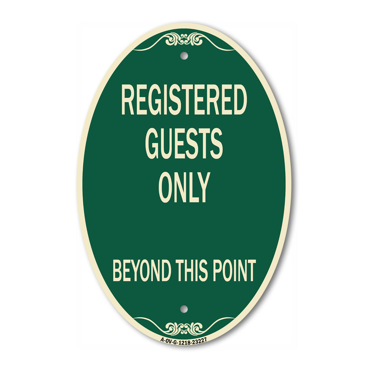 Registered Guests Only Beyond This Point