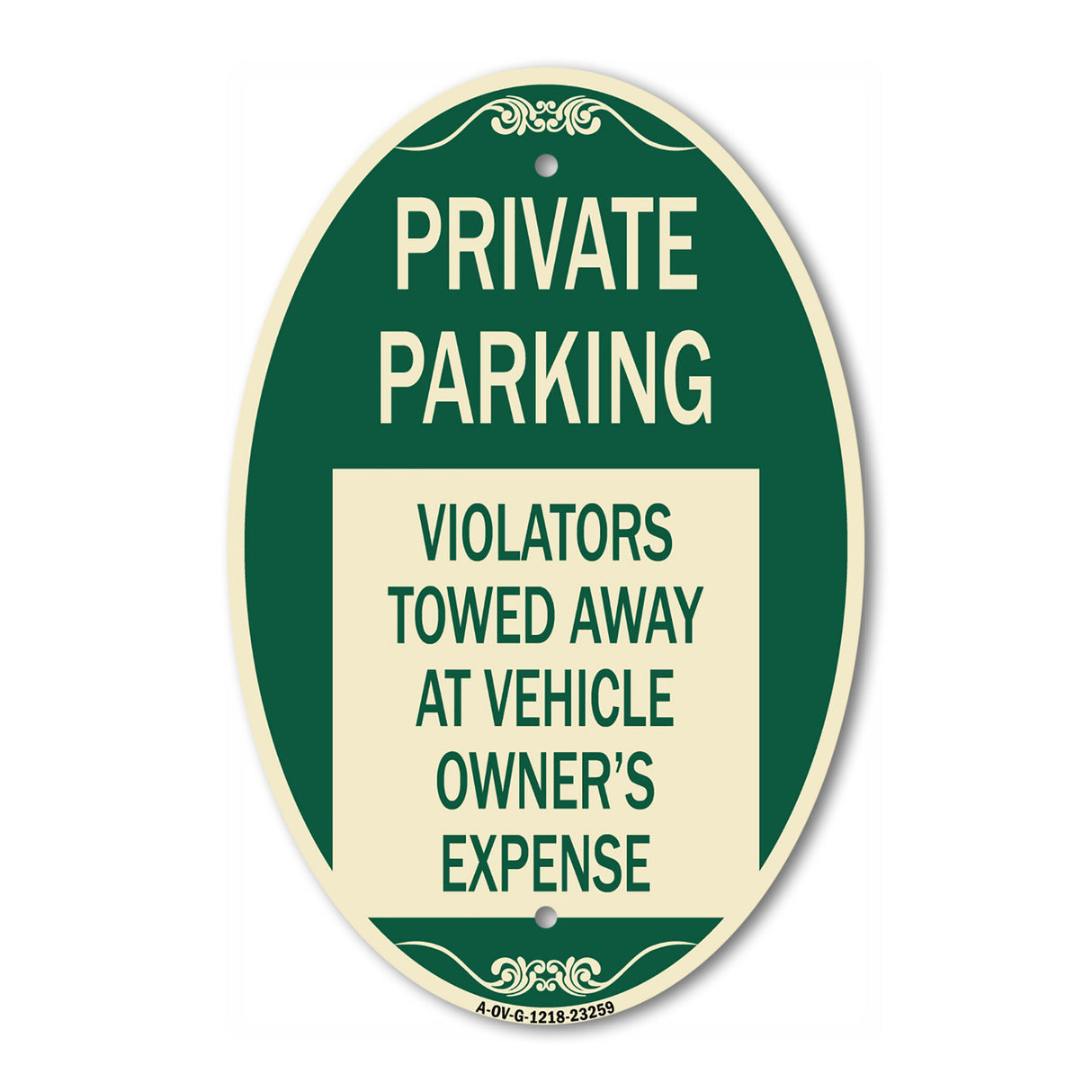 Private Parking Violators Towed Away at Vehicle Owner's Expense
