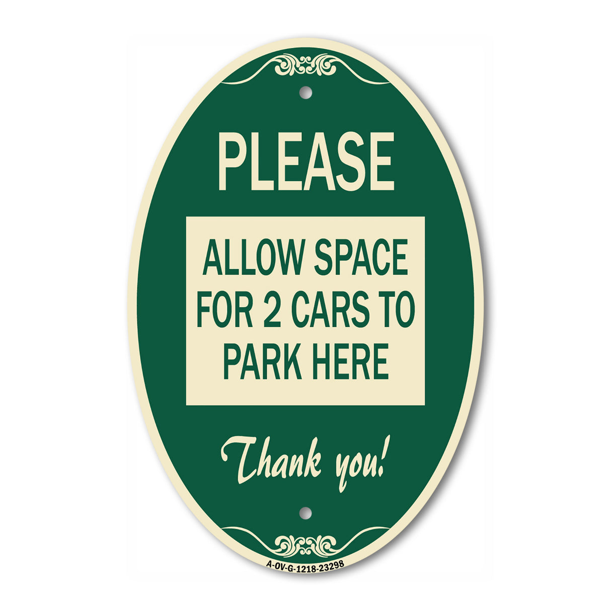 Please - Allow Space for 2 Cars to Park Here Thank You!