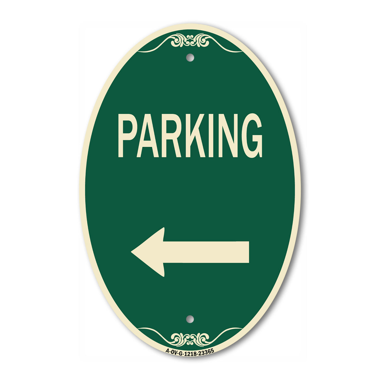 Parking Sign (Left Arrow)