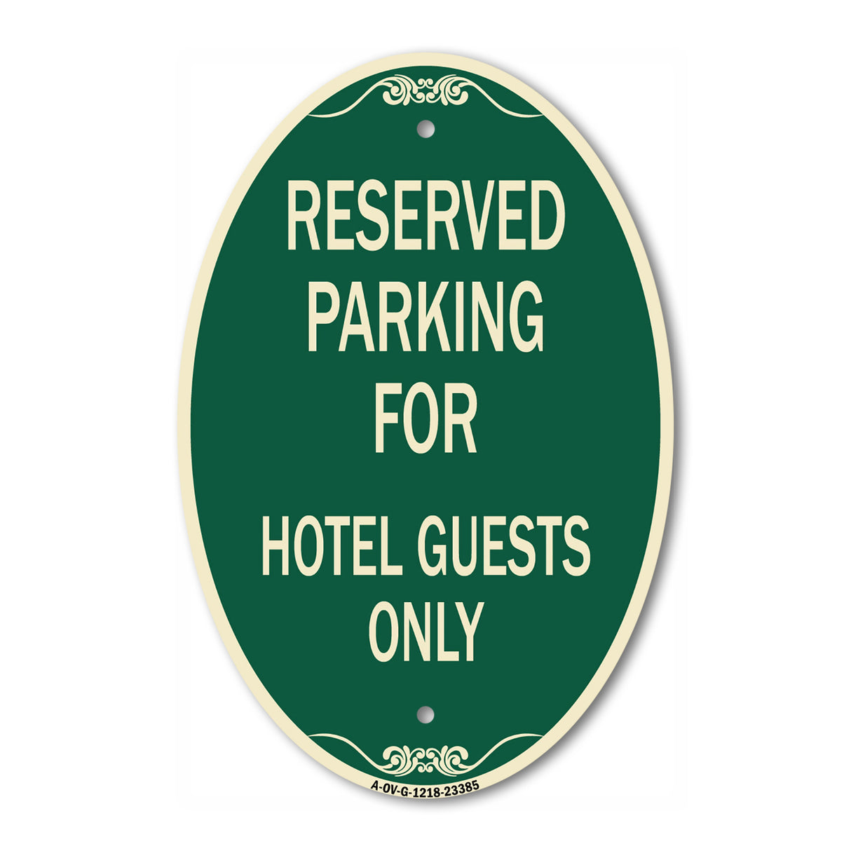 Parking Reserved for Hotel Guests Only