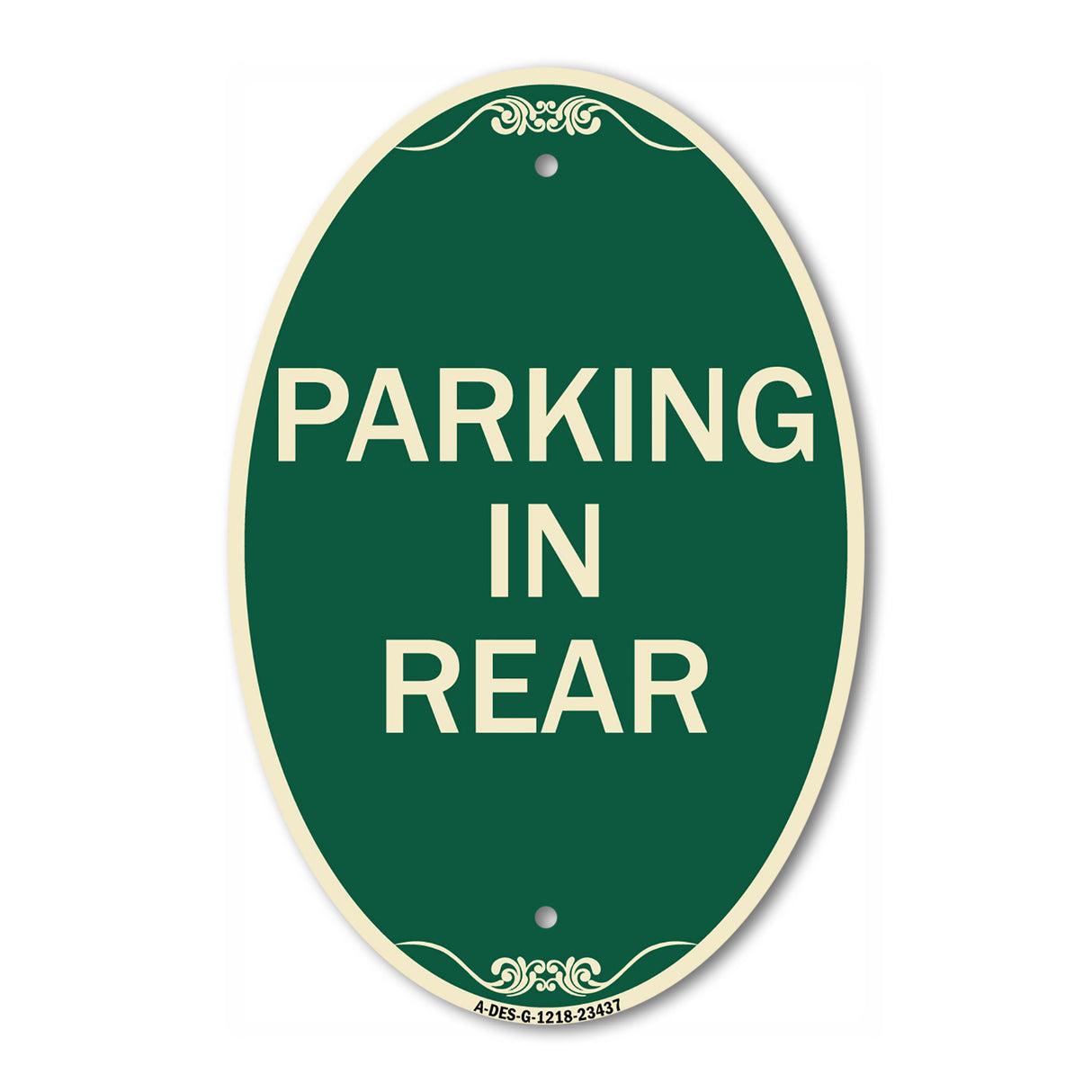 Parking in Rear