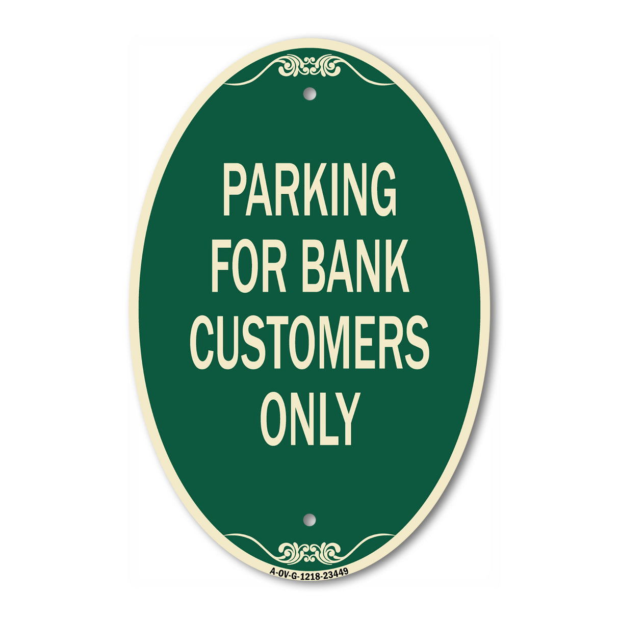 Parking for Bank Customers Only