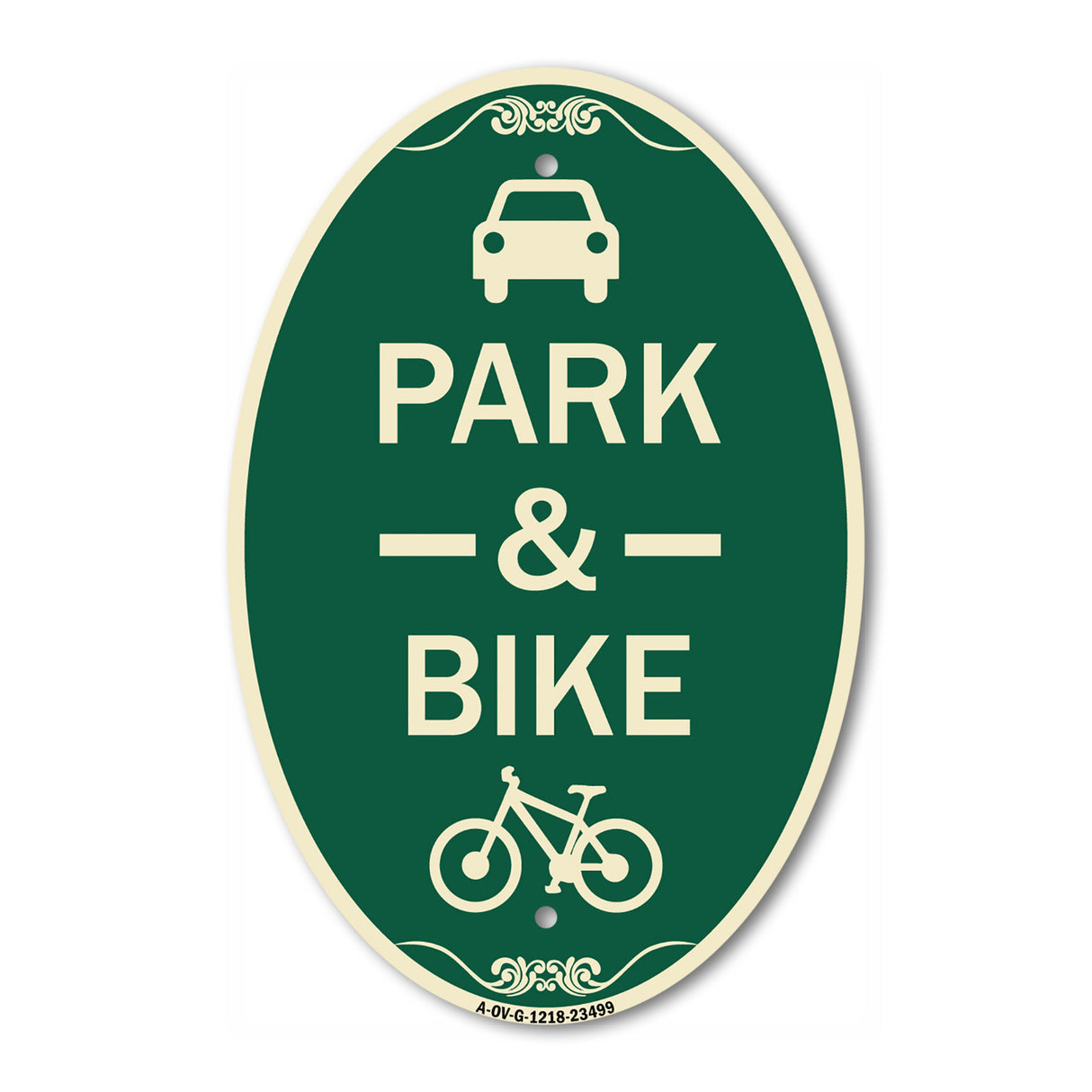 Park & Ride (With Bicycle Graphic