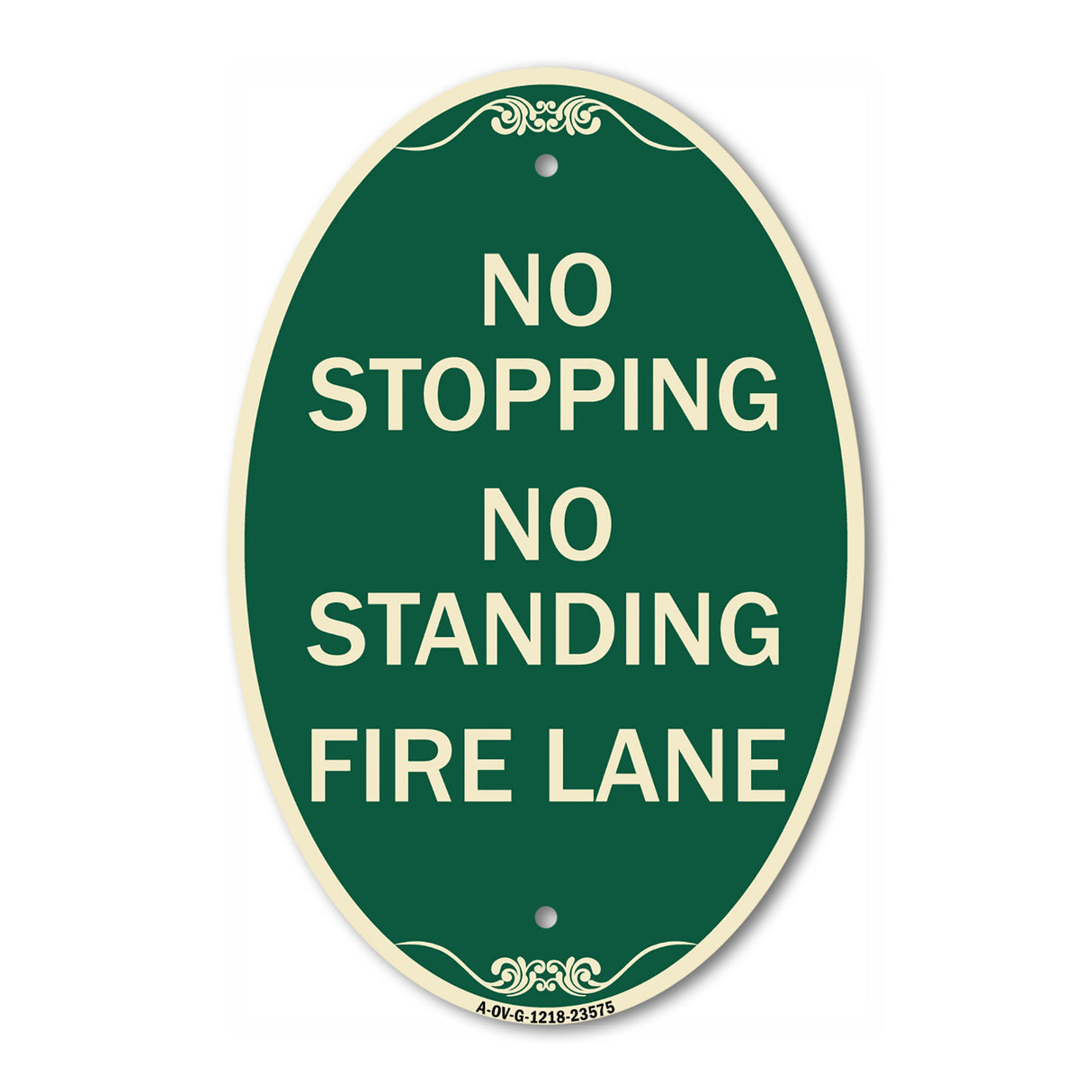 No Stopping No Standing Fire Lane