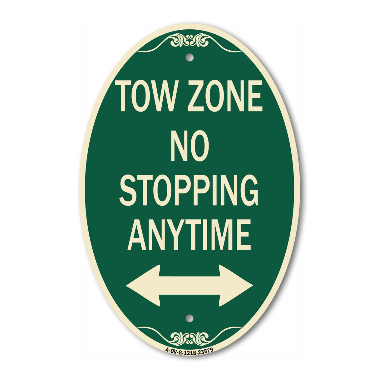 No Stopping Anytime with Bi-Directional Arrow