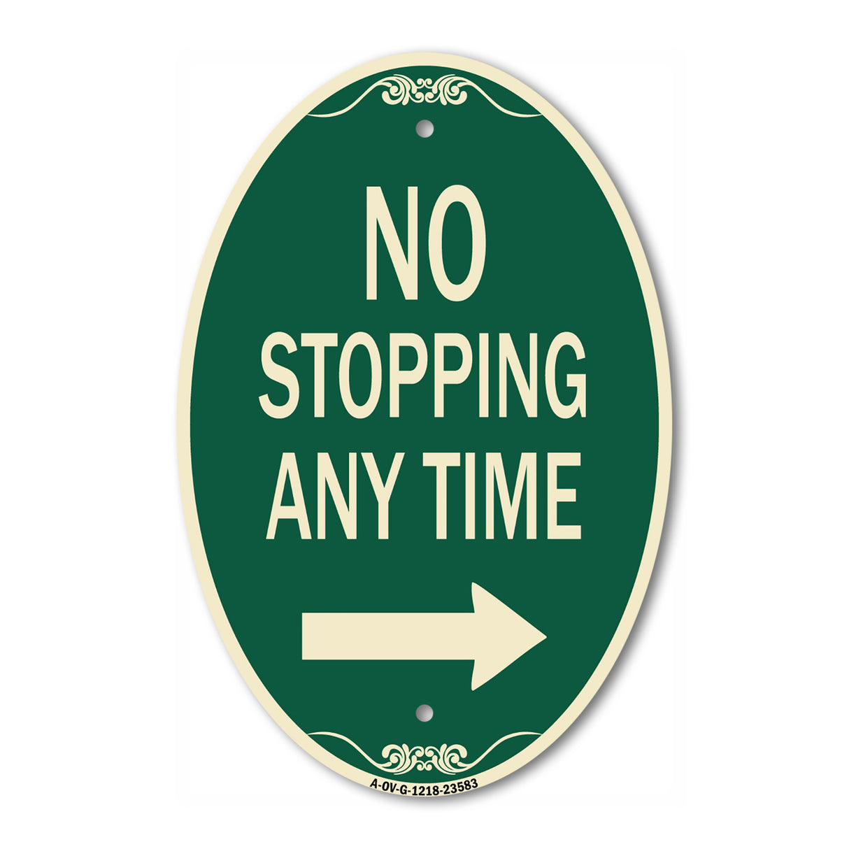 No Stopping Anytime with Arrow (Right)