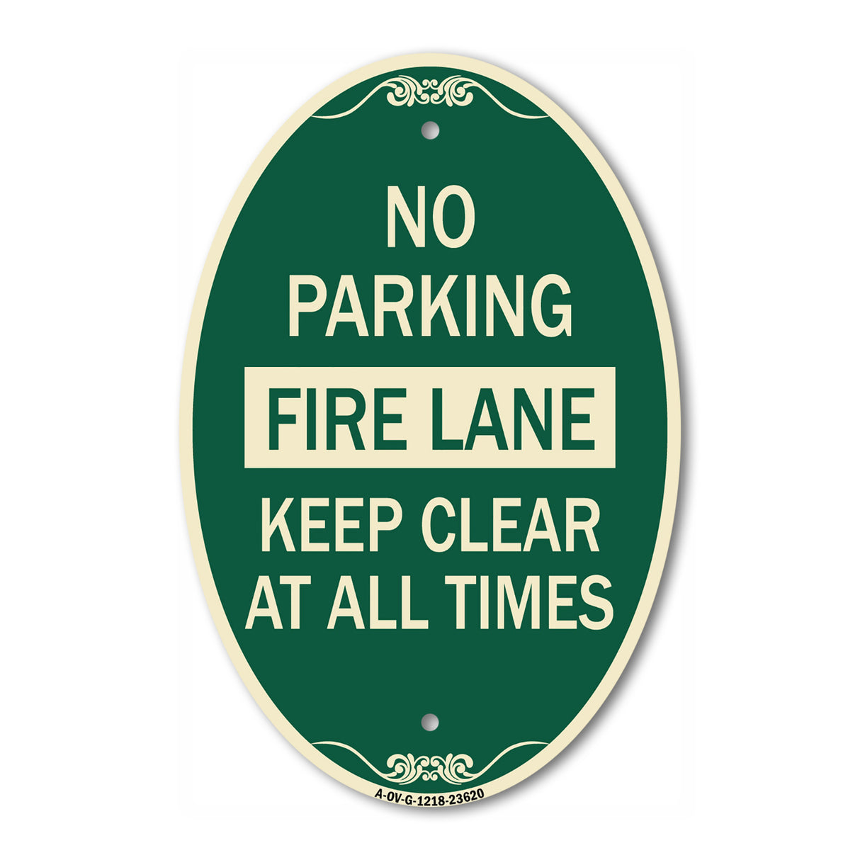 No Parking Fire Lane Keep Clear at All Times