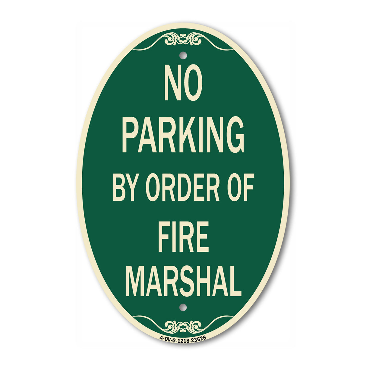 No Parking by Order of Fire Marshal