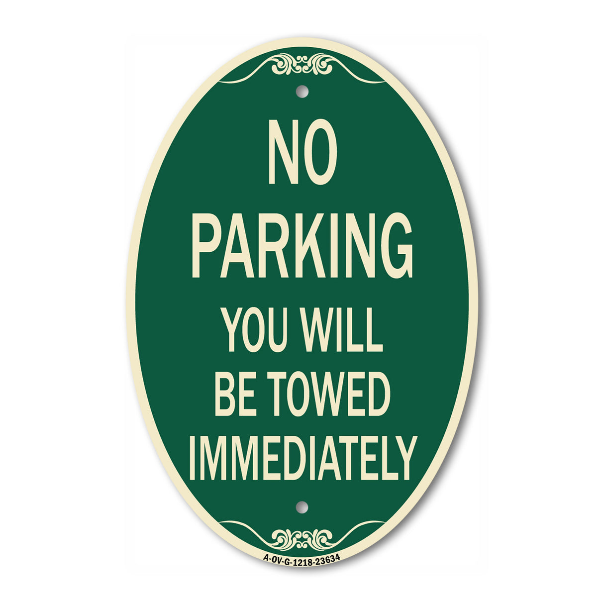 No Parking You Will Be Towed Immediately