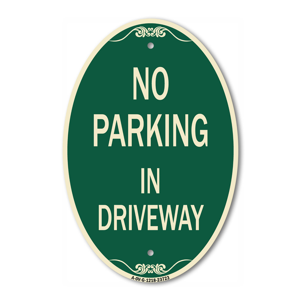 No Parking in Driveway