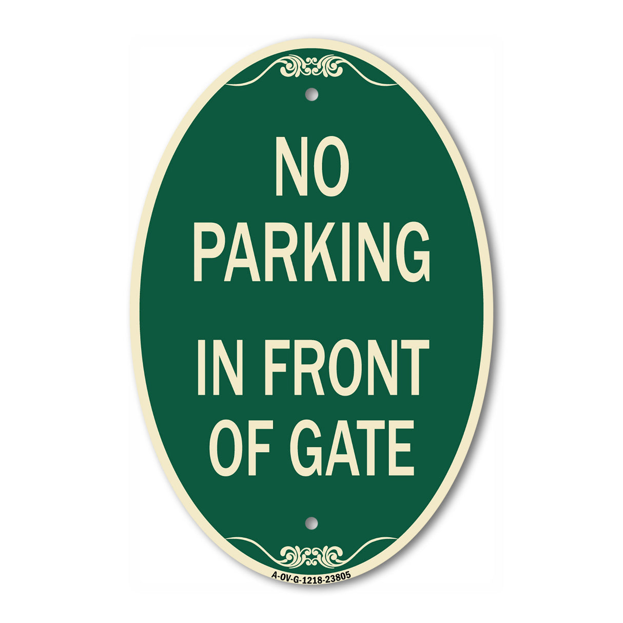 No Parking - in Front of Gate