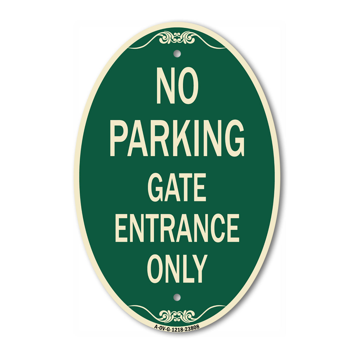 No Parking - Gate Entrance Only