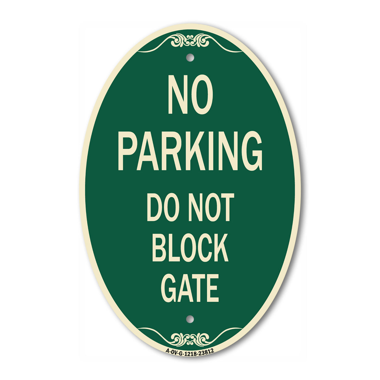 No Parking - Do Not Block Gate