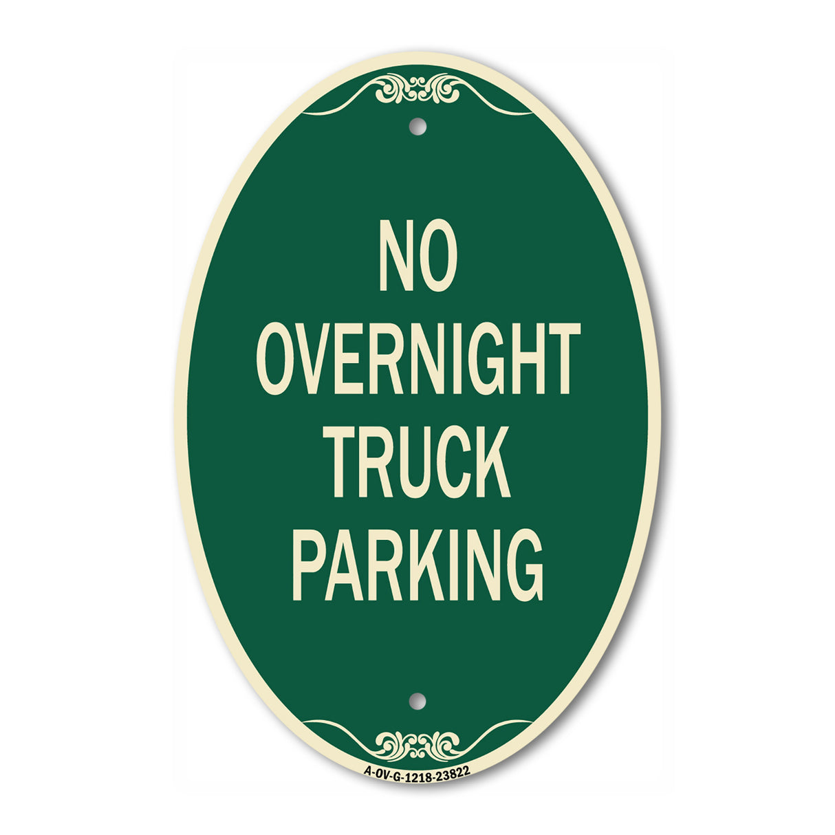 No Overnight Truck Parking