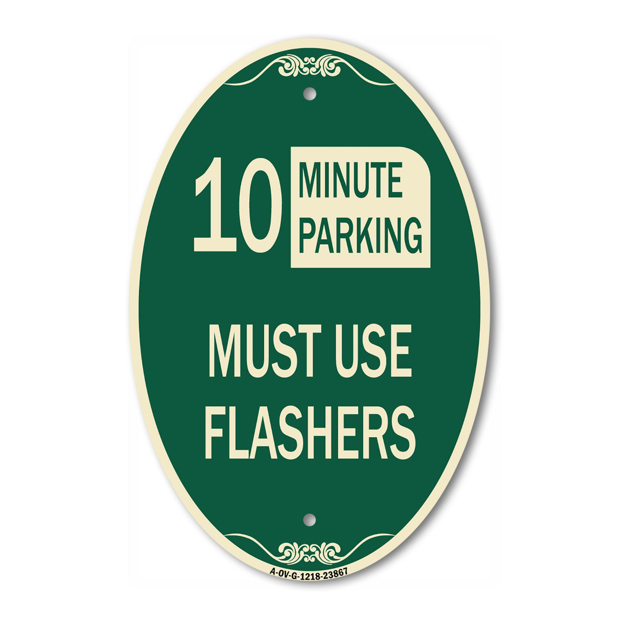 Must Use Flashers (Choose Your Limit) Minute Parking