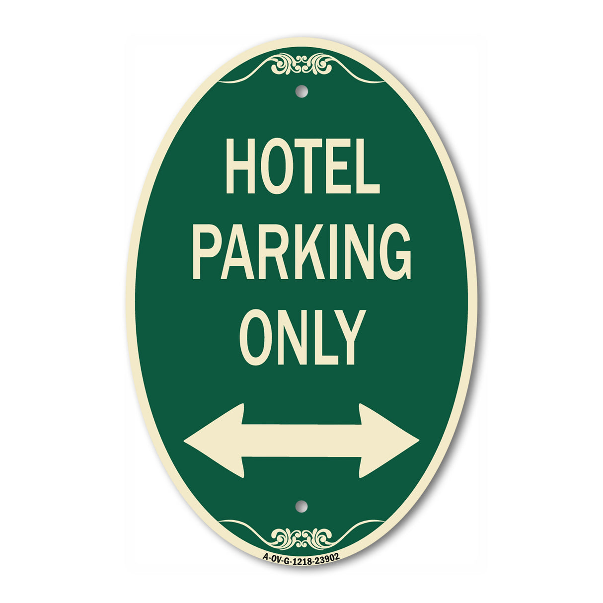 Hotel Parking Only (With Bidirectional Arrow)