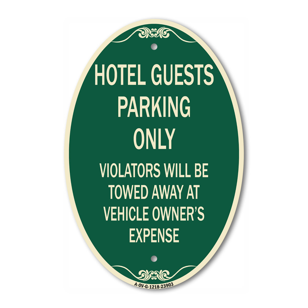 Hotel Guests Parking Only Violators Will Be Towed Away at Vehicle Owners' Expense