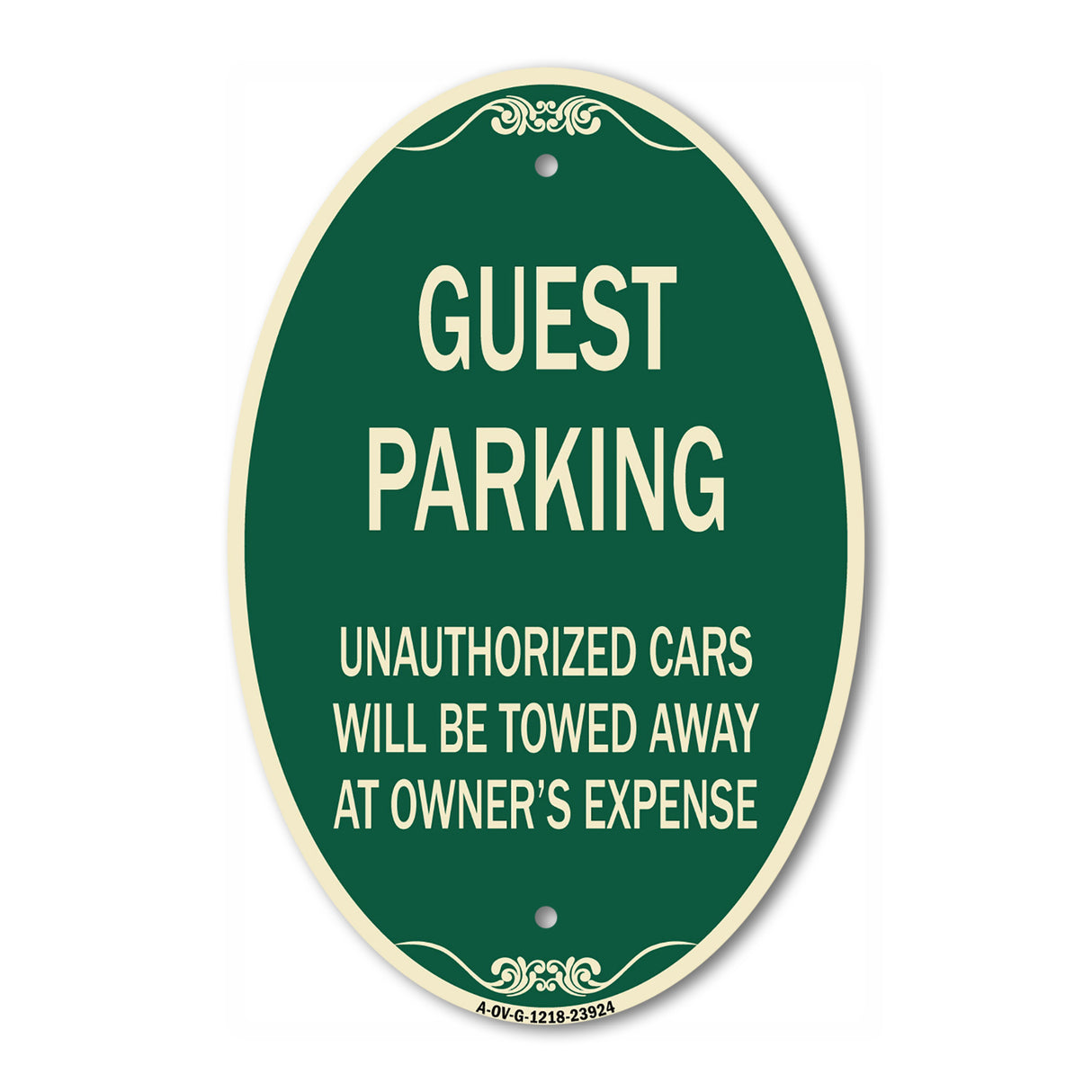 Guest Parking Unauthorized Cars Will Be Towed Away at Owner's Expense