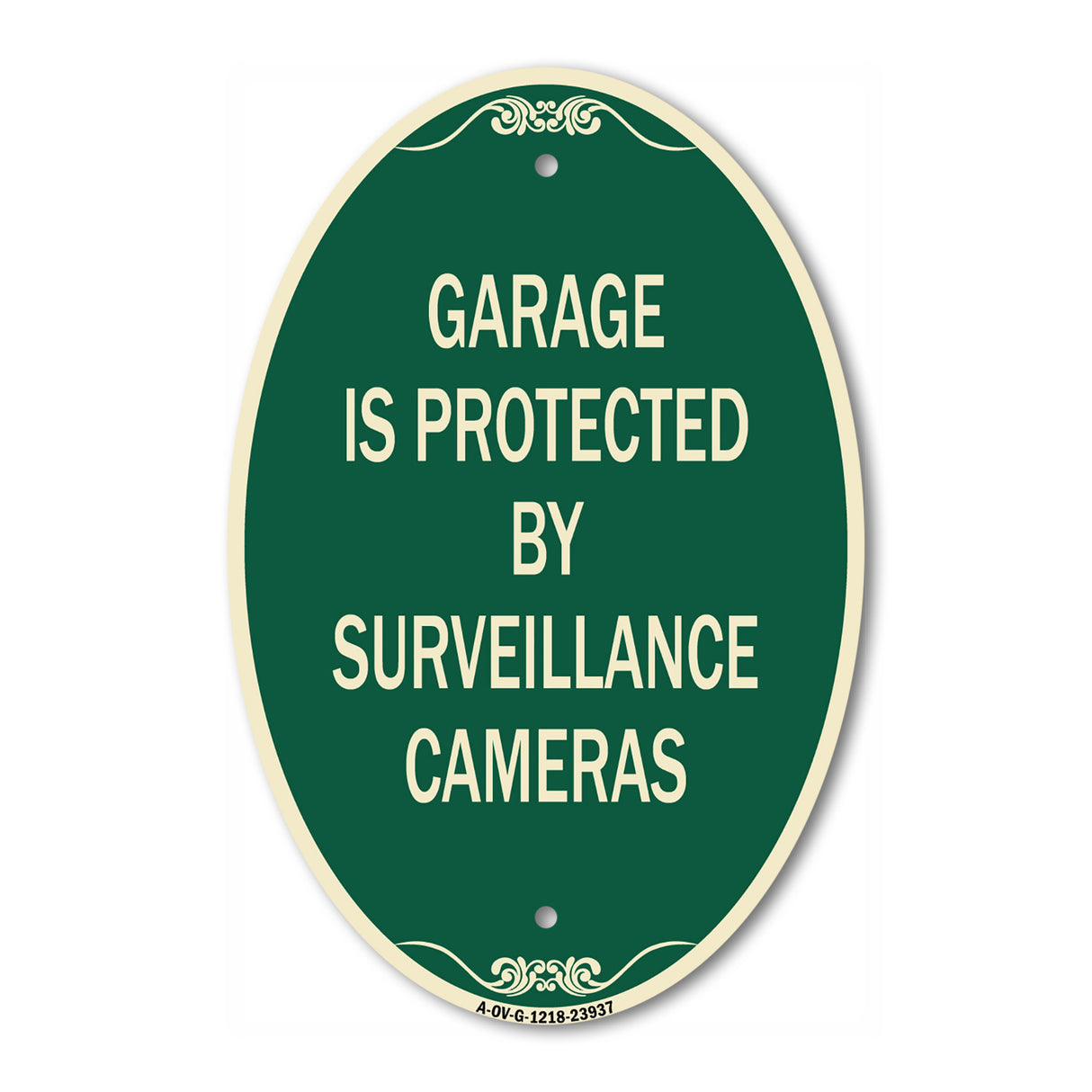 Garage Is Protected by Surveillance Cameras