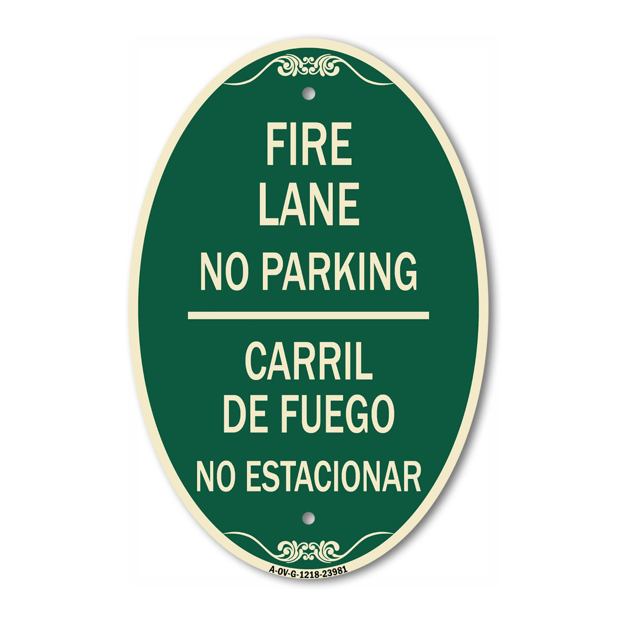 Fire Lane No Parking - Carril De Fuege No Esta Conar