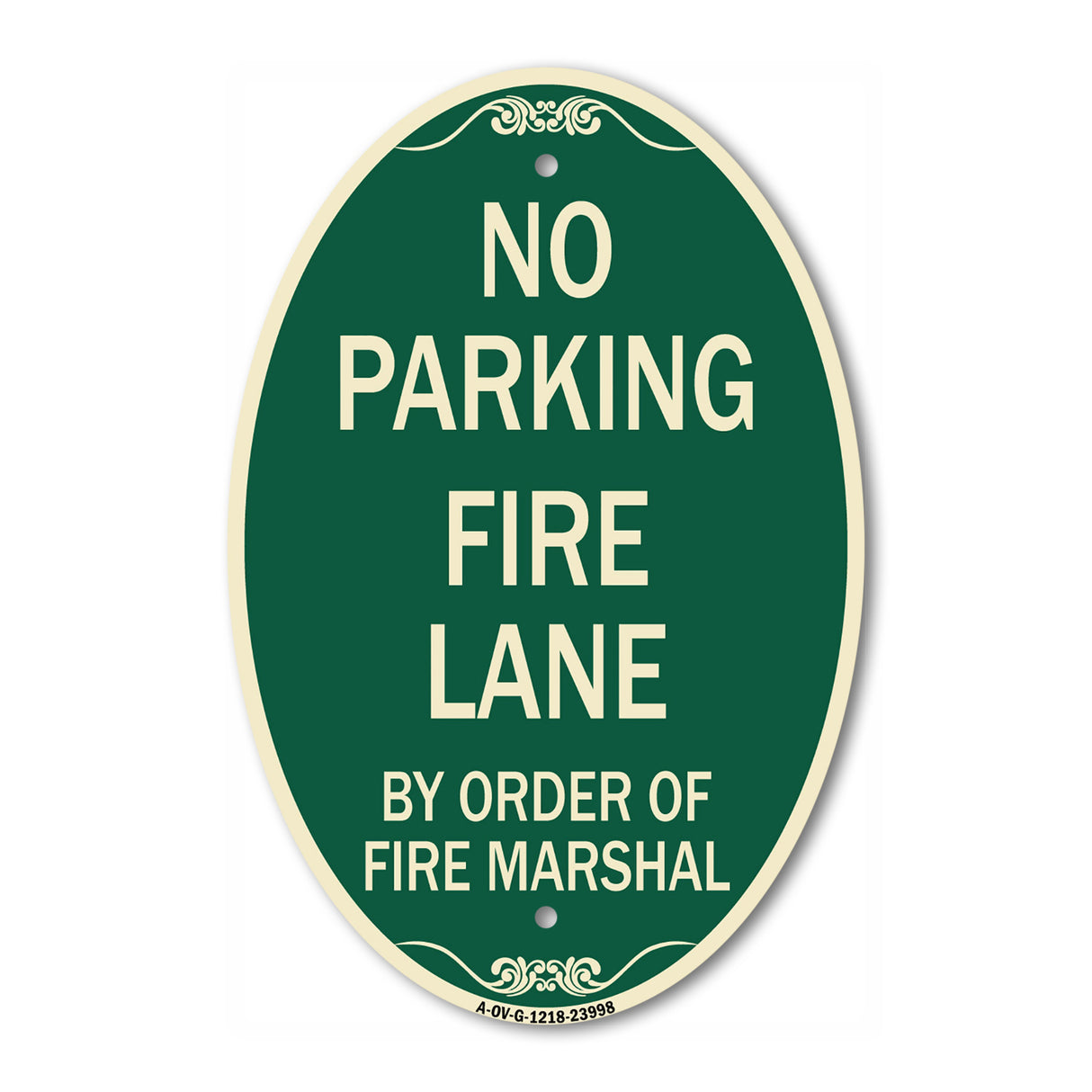 Fire Lane by Order of Fire Marshal