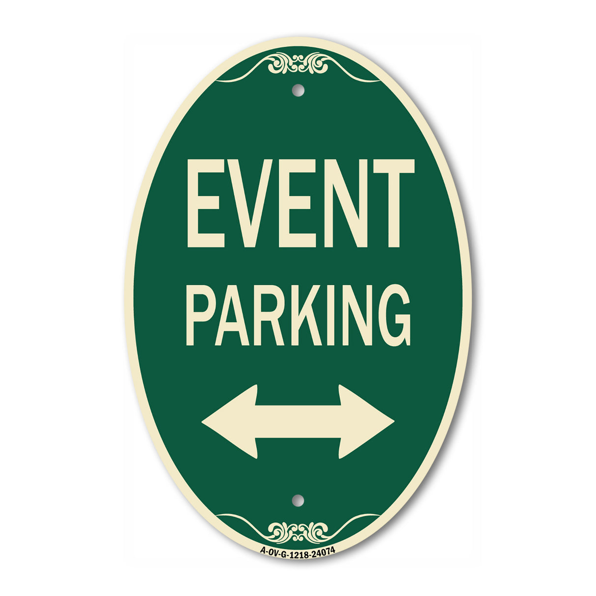 Event Parking Only (With Bidirectional Arrow)
