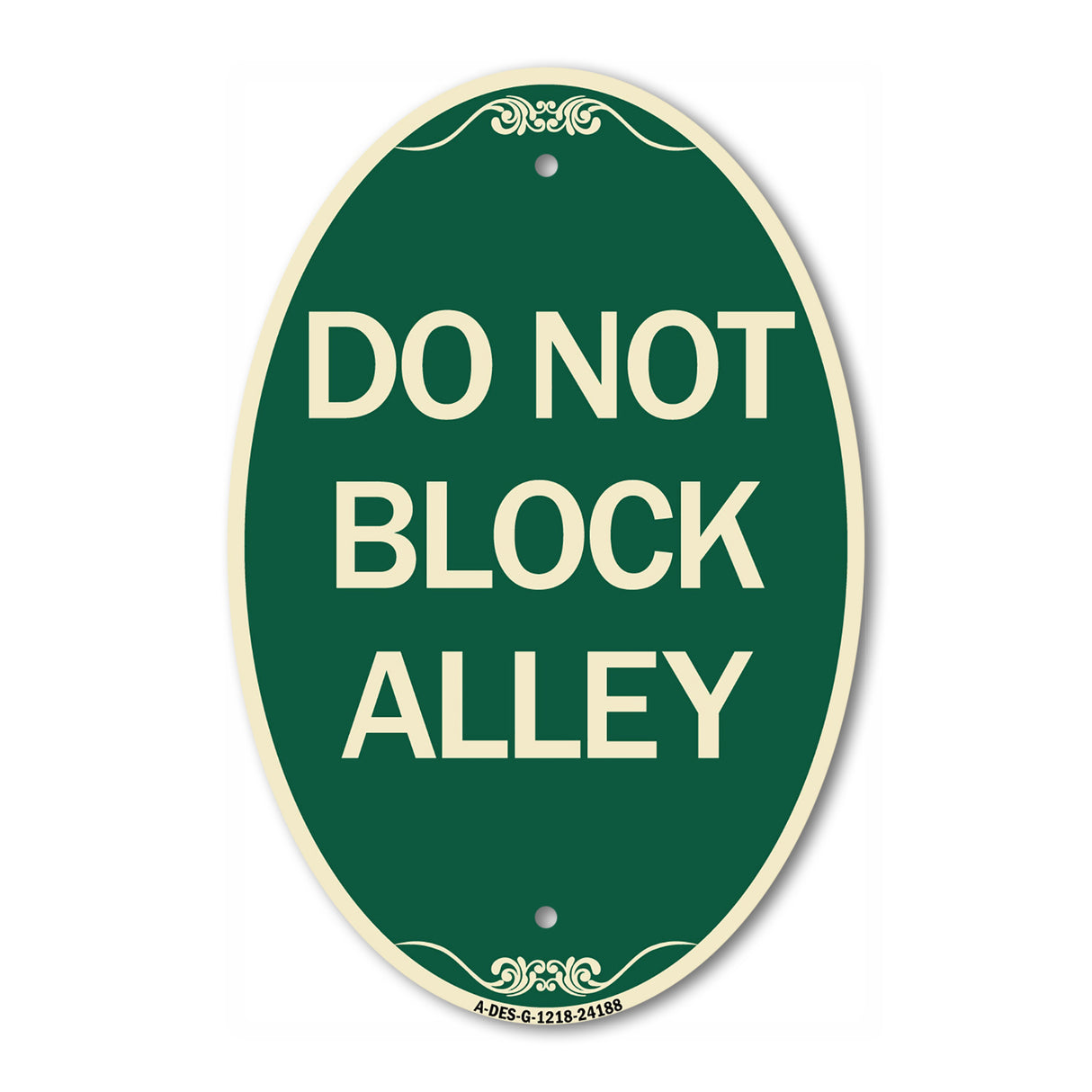 Do Not Block Alley