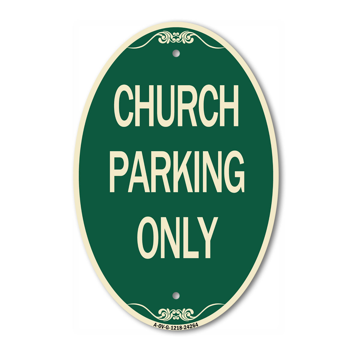 Church Parking Only