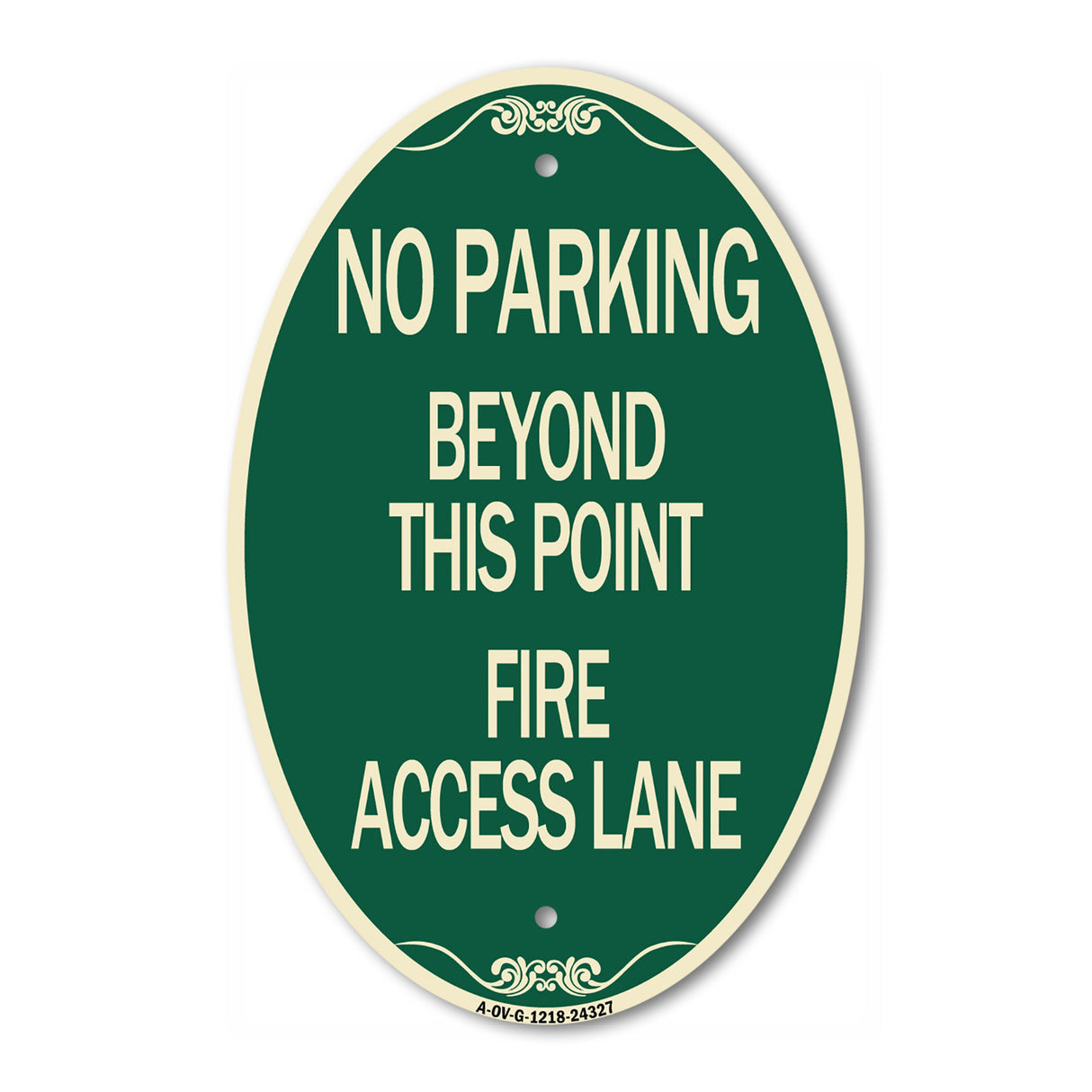Beyond This Point Fire Access Lane