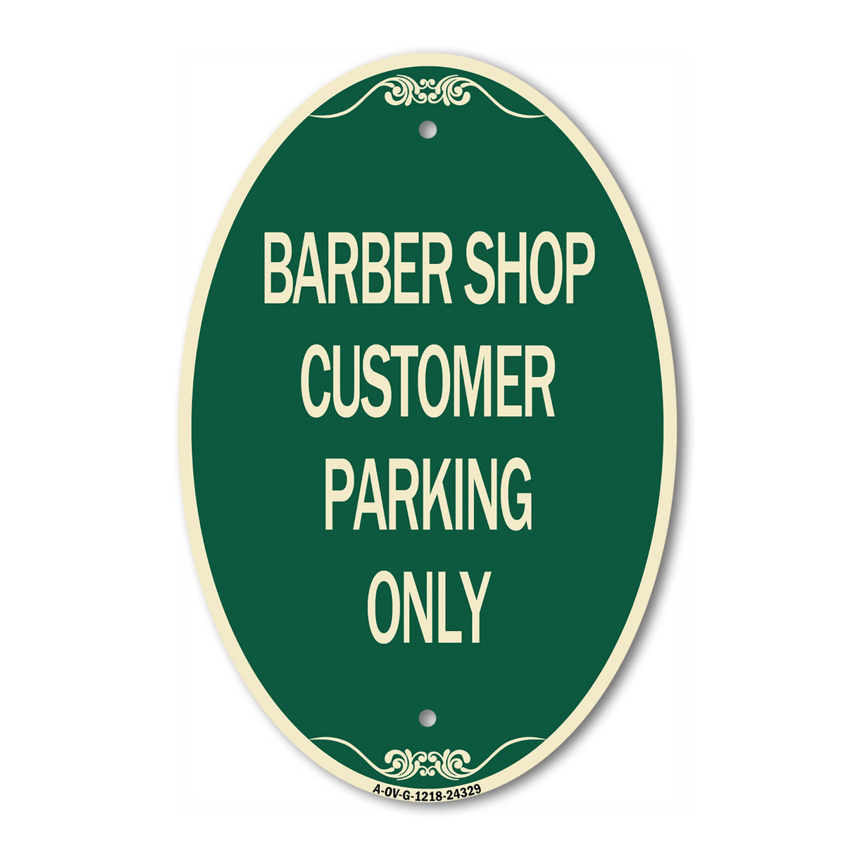 Barber Shop Customer Parking Only