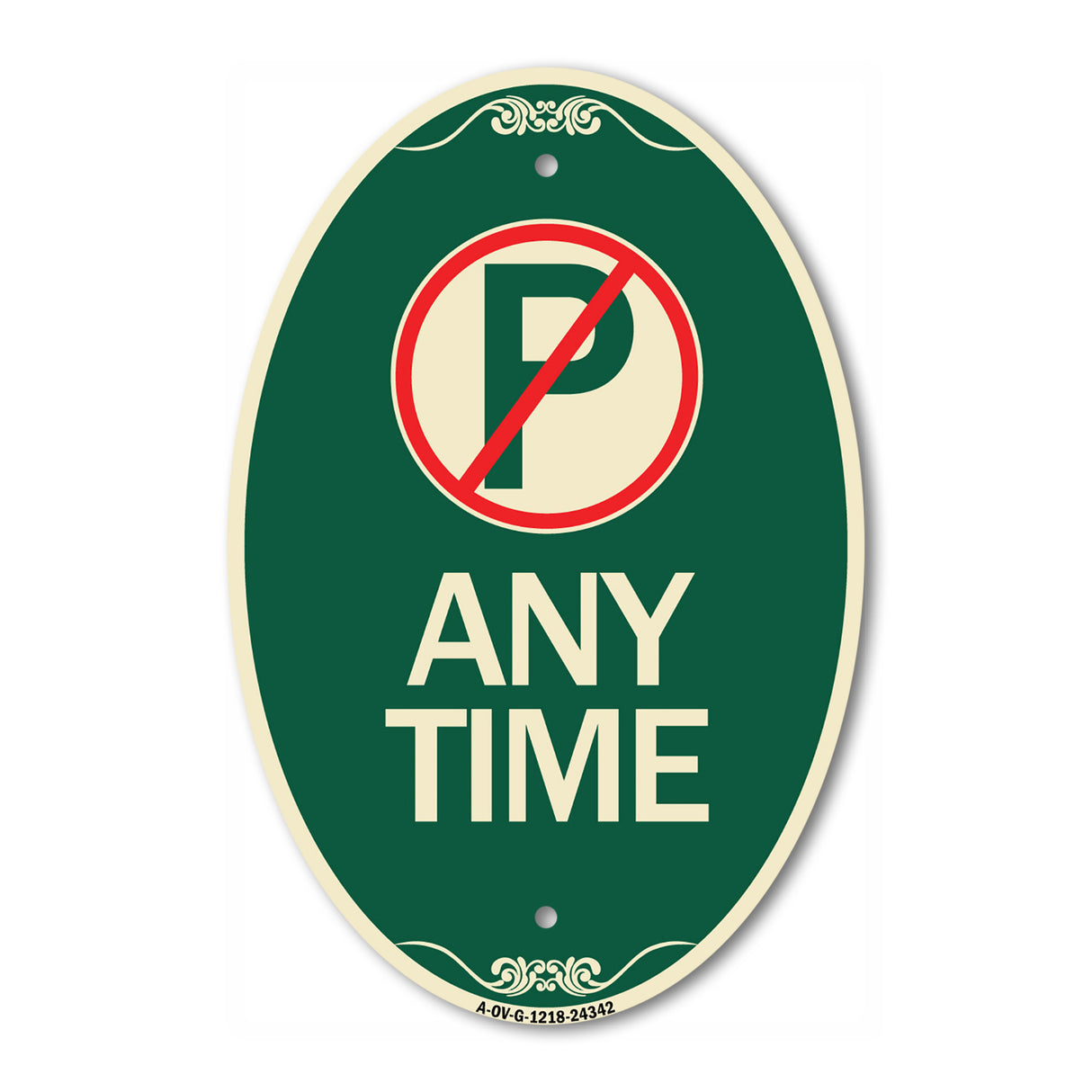 Anytime (No Parking Symbol)