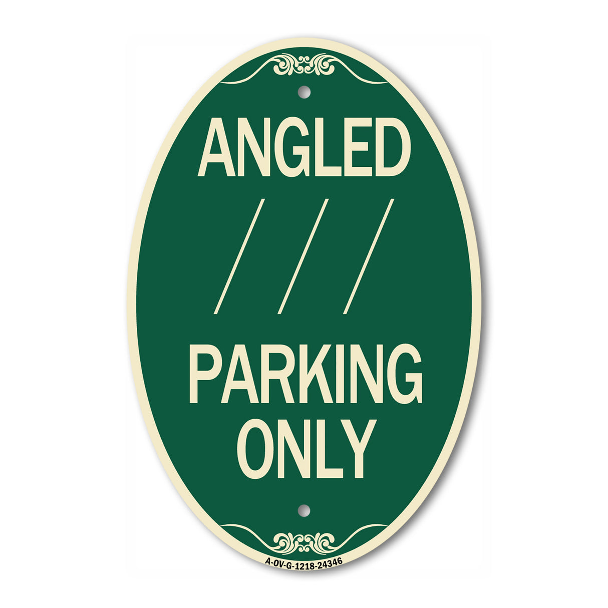 Angle Parking Only (With Bidirectional Arrow) 1