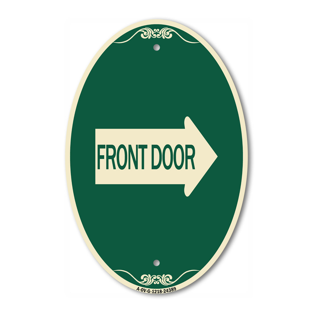 Front Door (With Right Arrow)