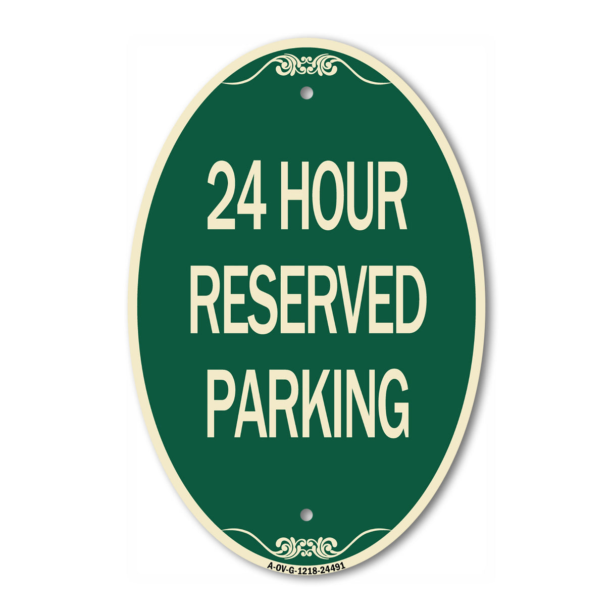 24 Hour Reserved Parking