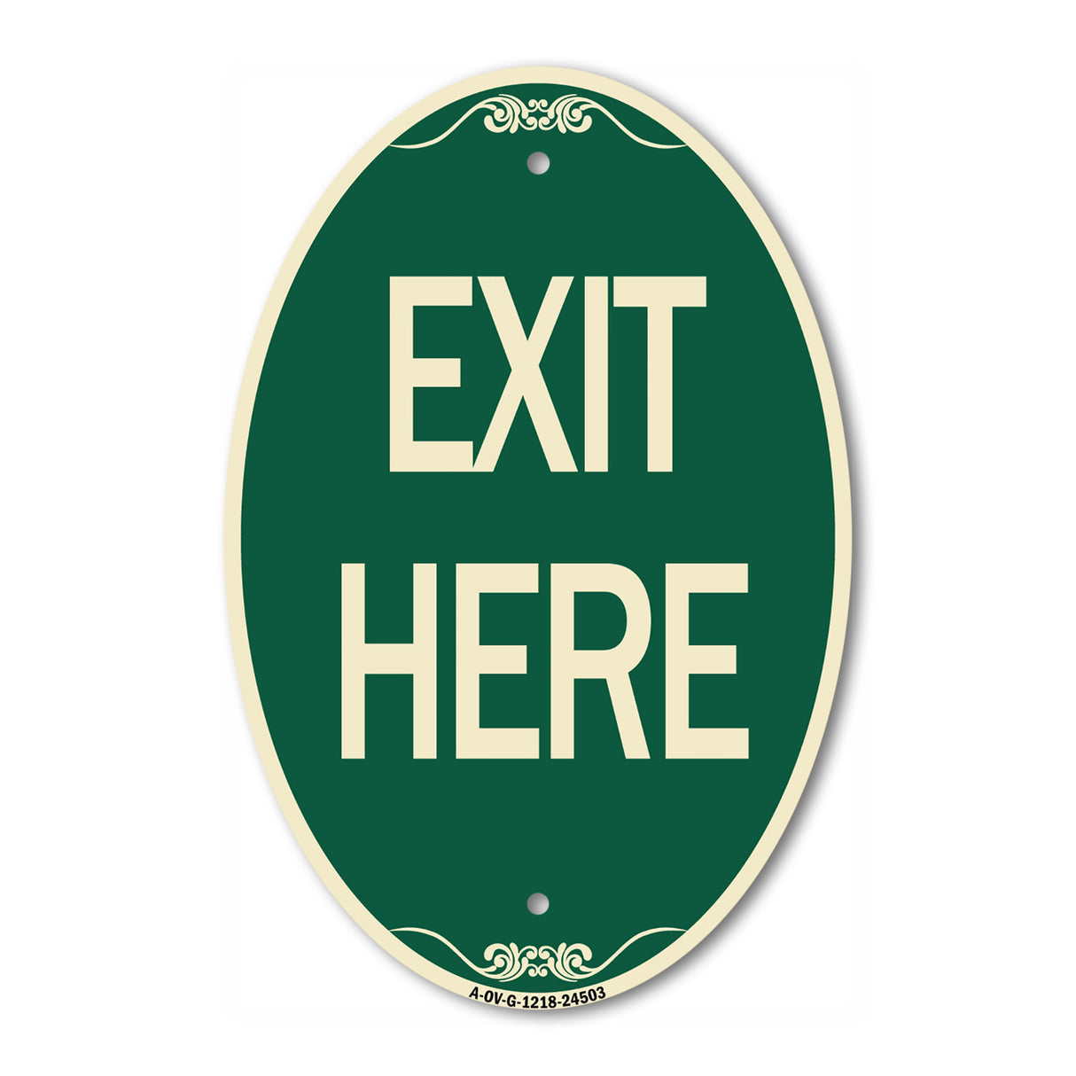 Exit Here
