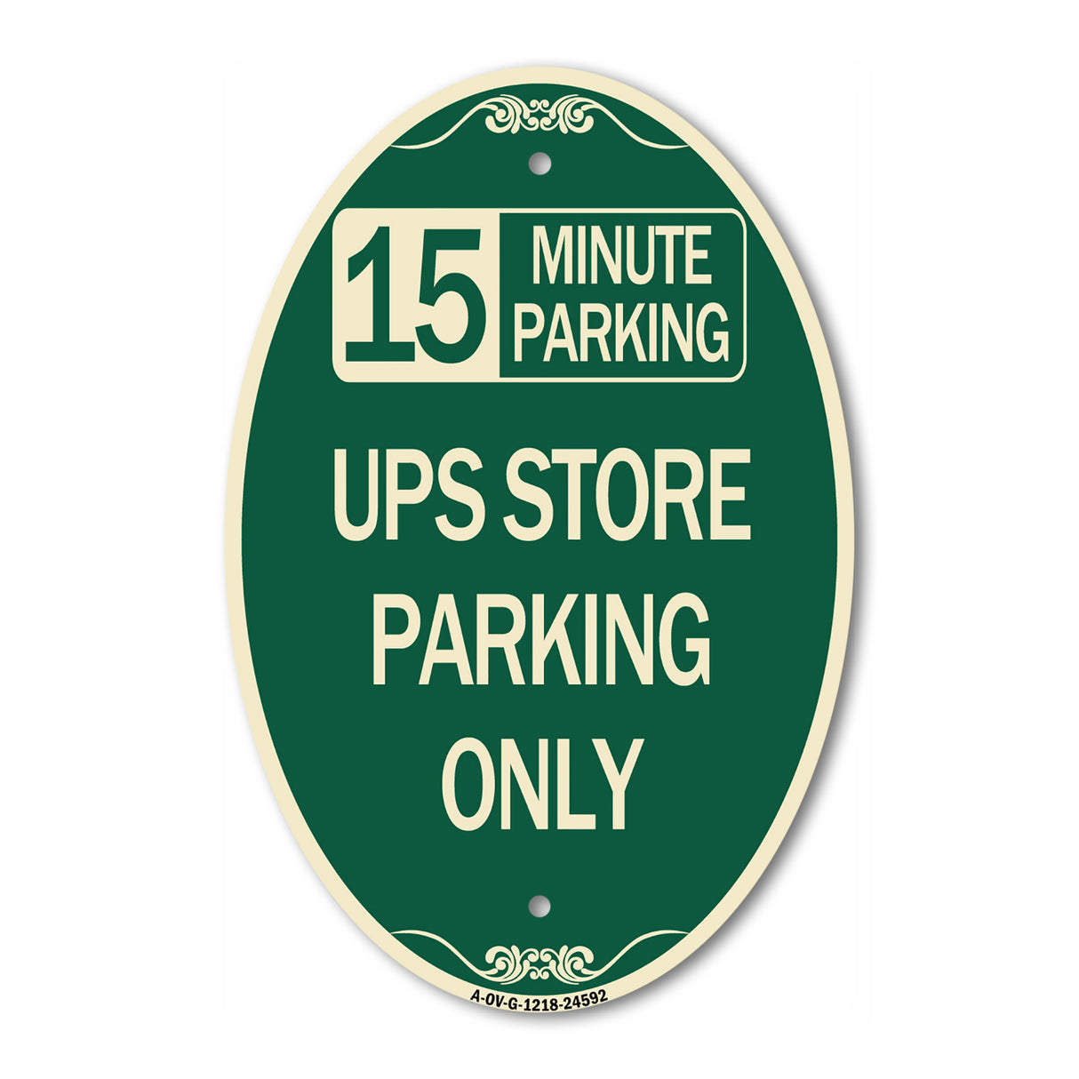 15 Minutes Parking - Ups Store Parking Only