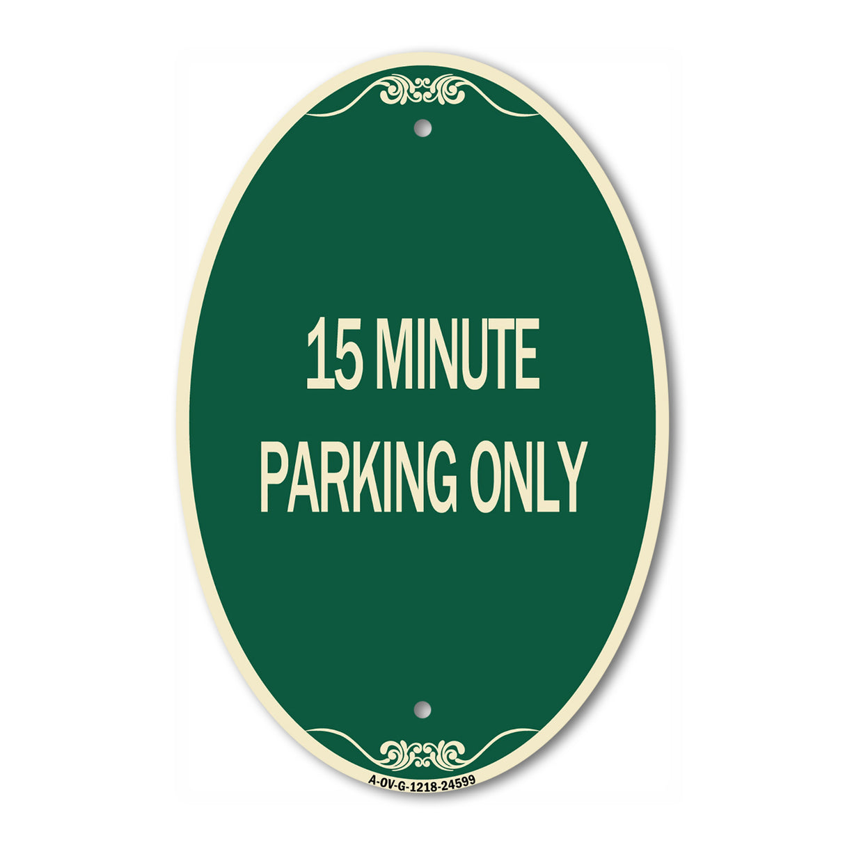 15 Minute Parking Only