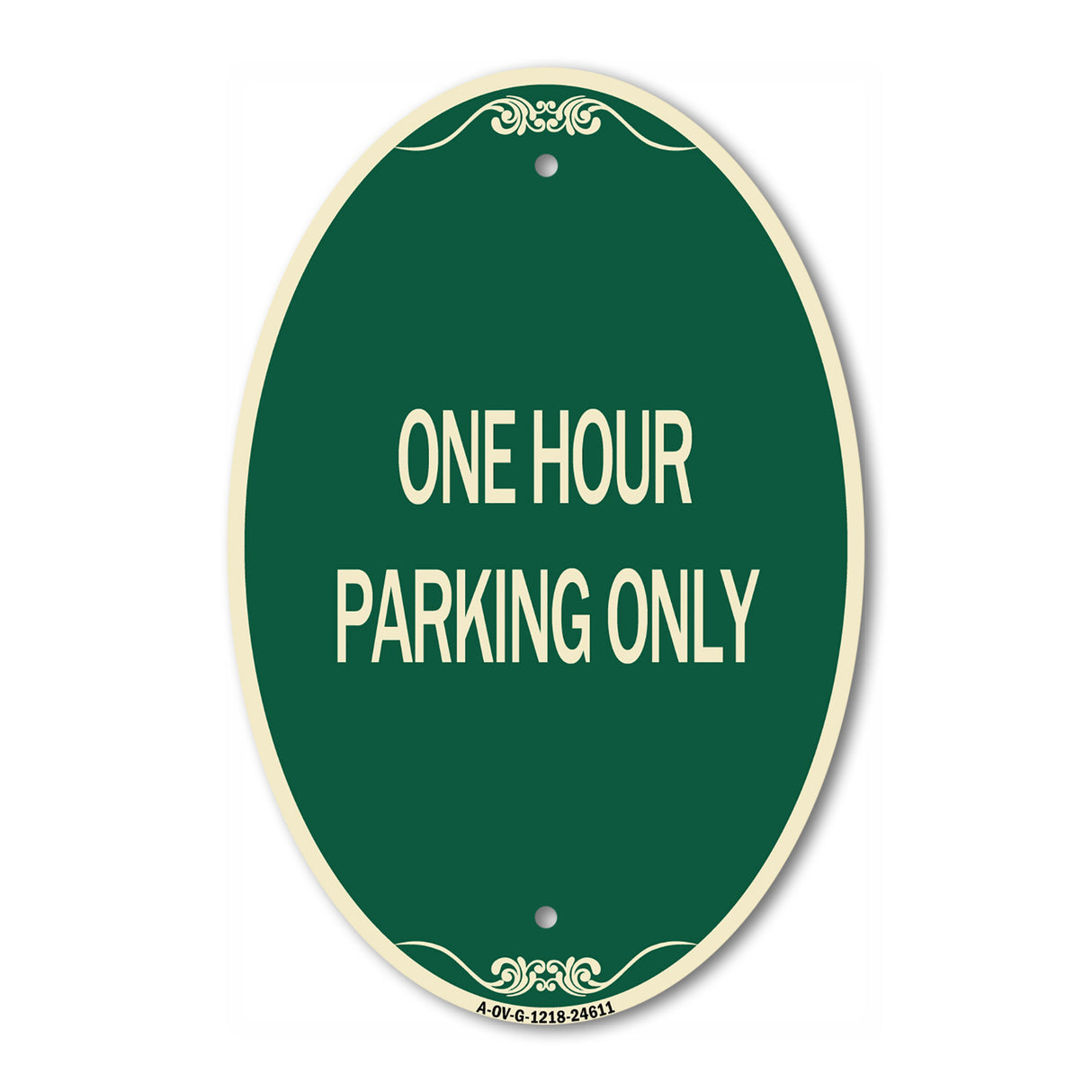 One Hour Parking Only