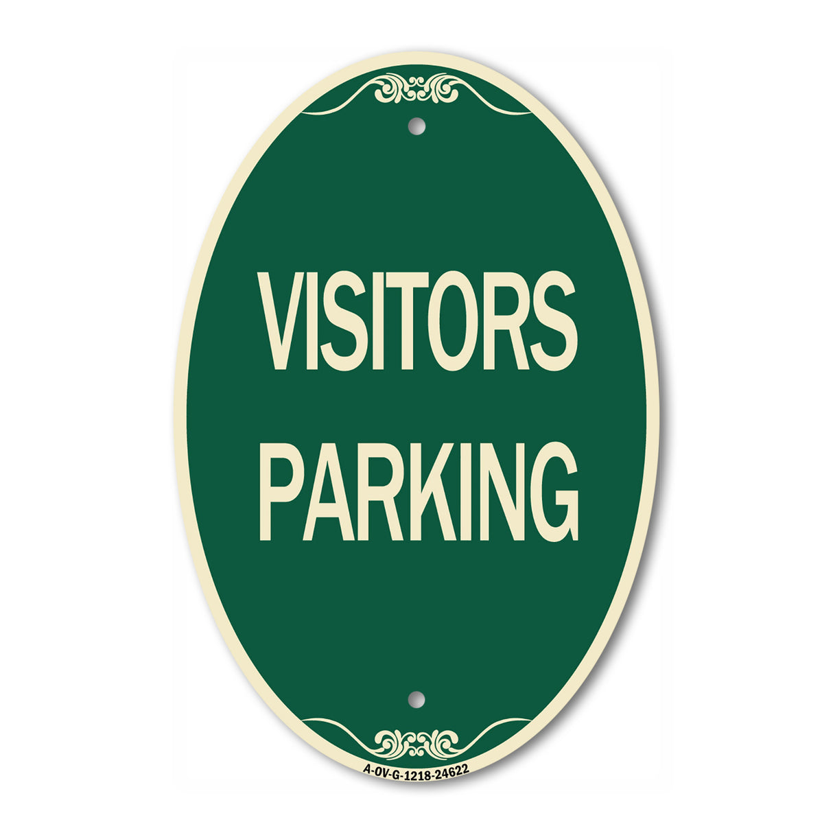 Parking Lot Sign Visitors Parking