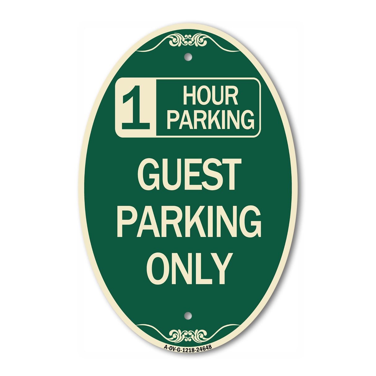 1 Hour Parking Guest Parking Only