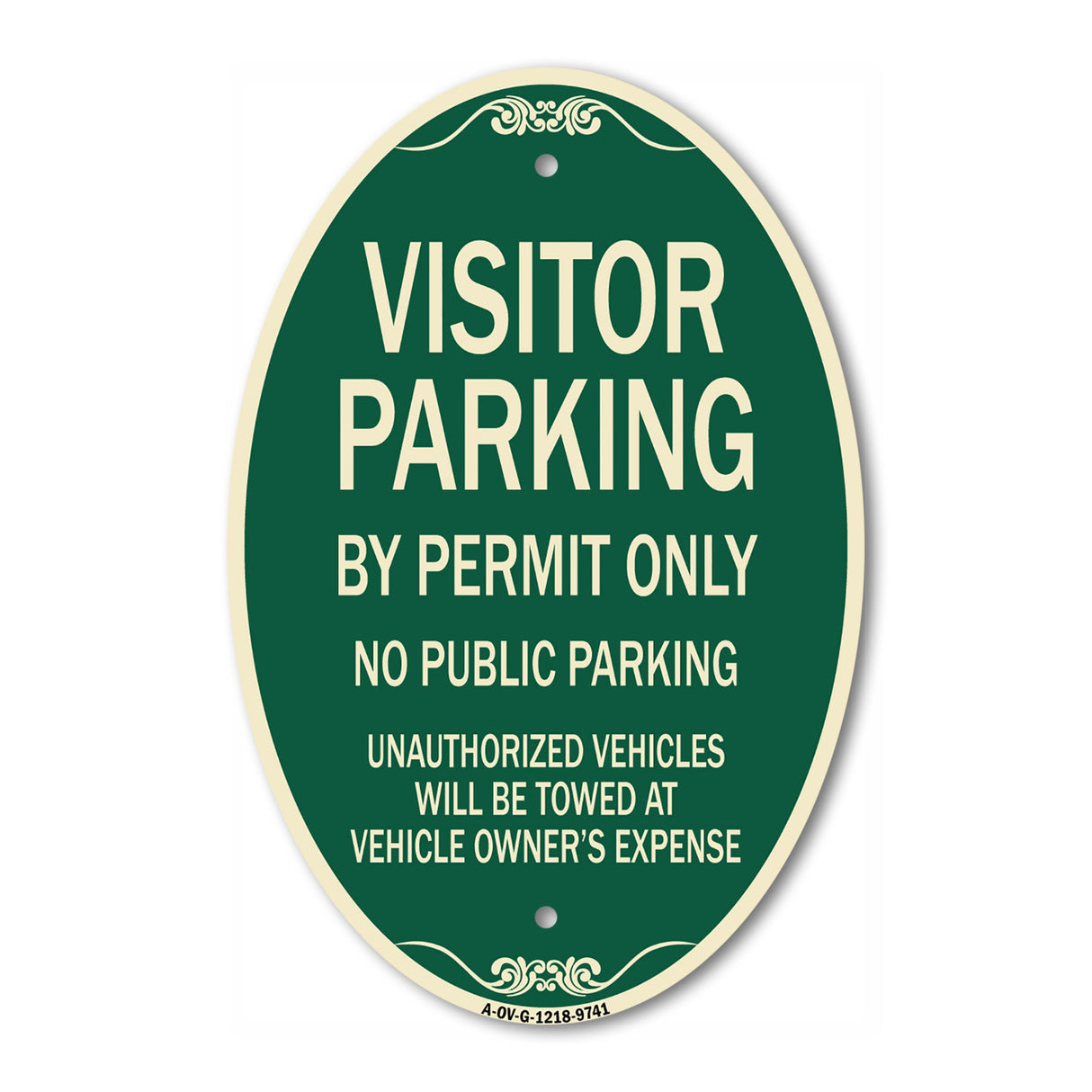 Visitor Parking By Permit Only, No Public Parking