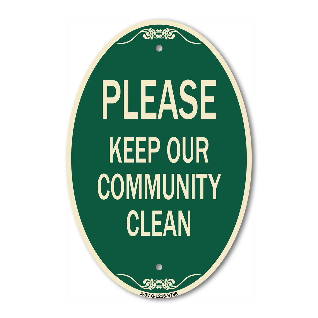 Please Keep Our Community Clean