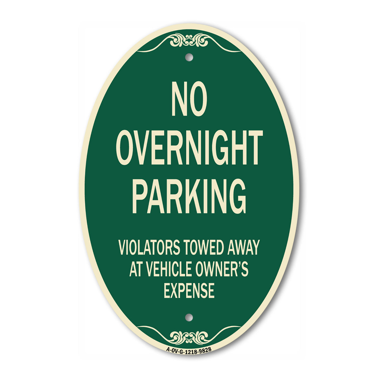 No Overnight Parking