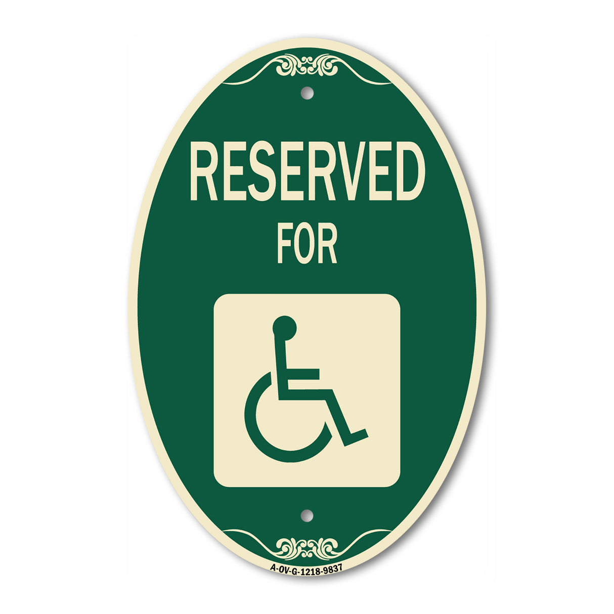 Graphic Handicapped Reserved