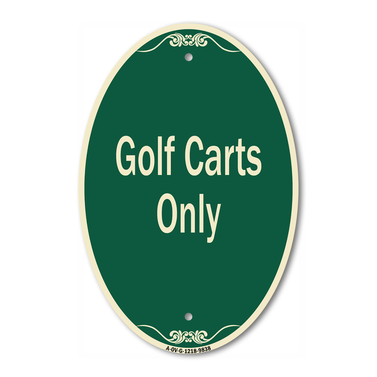 Golf Carts Only