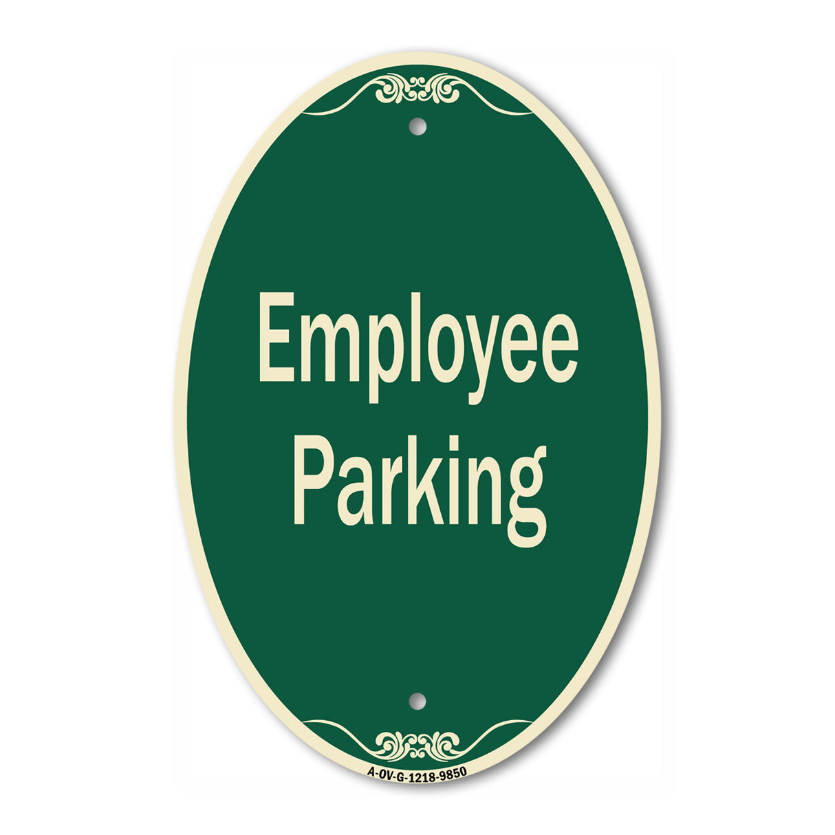 Employee Parking Sign