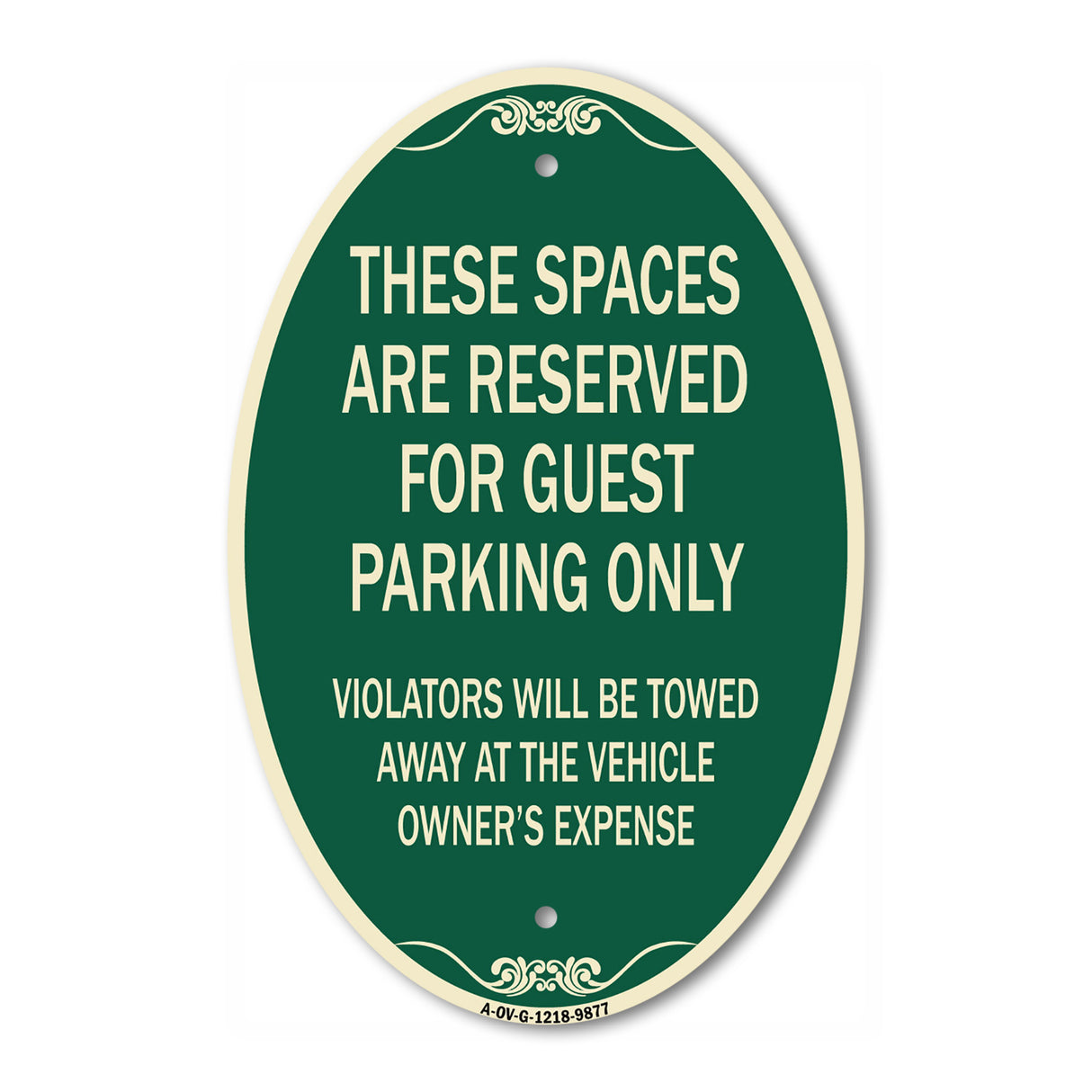 These Spaces Are Reserved For Guest Parking Only