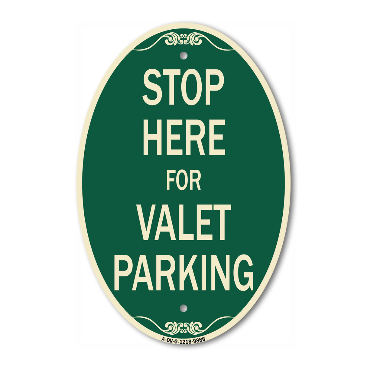 Stop Here For Valet Parking